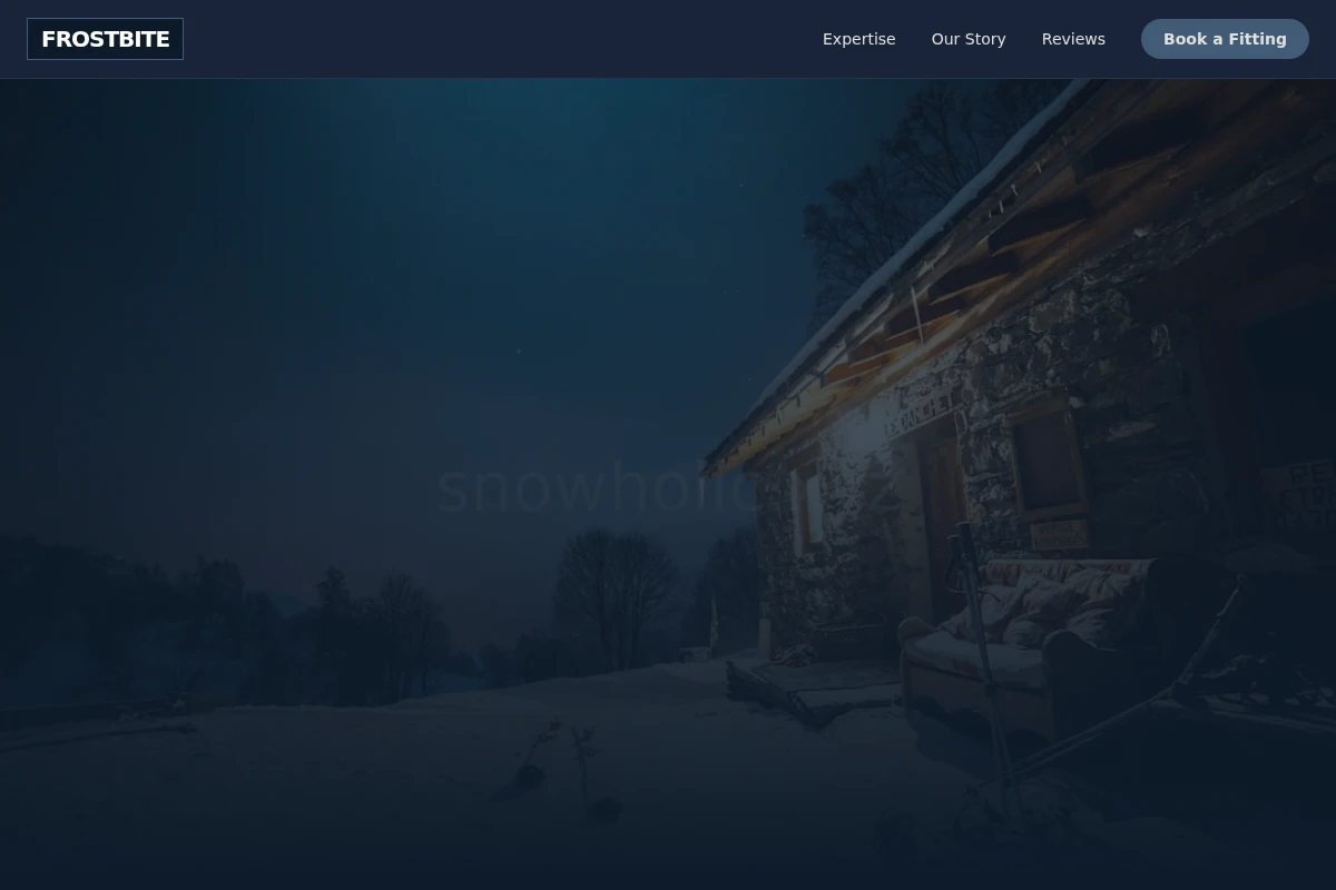 Frostbite Ski Equipment
